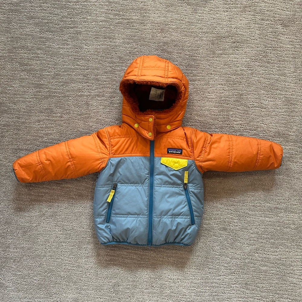 Patagonia Reversible Tribbles Jacket (size 2T)